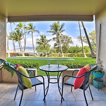 Ocean-View Kihei Condo With Lanai Steps To Beach! Ngoại thất bức ảnh