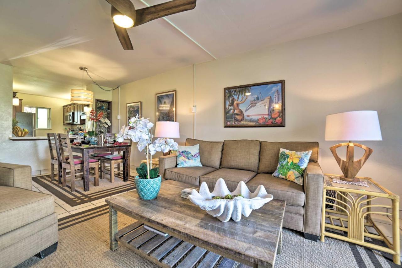 Ocean-View Kihei Condo With Lanai Steps To Beach! Ngoại thất bức ảnh