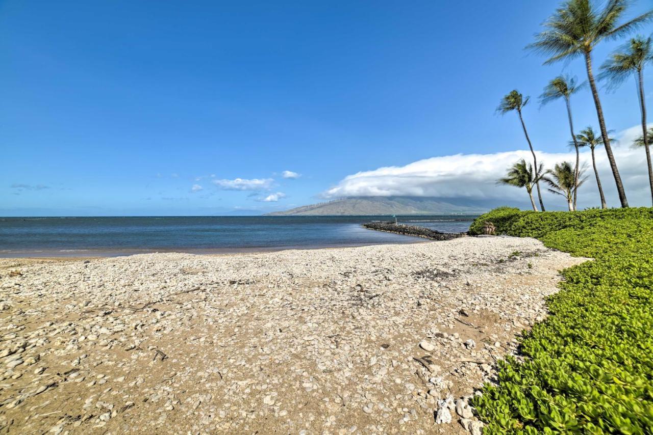 Ocean-View Kihei Condo With Lanai Steps To Beach! Ngoại thất bức ảnh