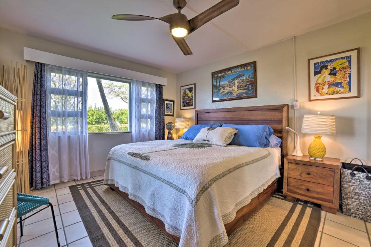 Ocean-View Kihei Condo With Lanai Steps To Beach! Ngoại thất bức ảnh